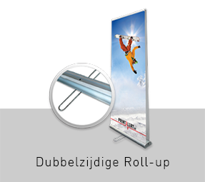 Dubbelzijdige Roll-up banners Dubbelzijdige Roll-up banners