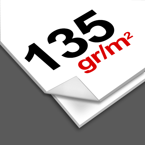 135 gr/m² Glans