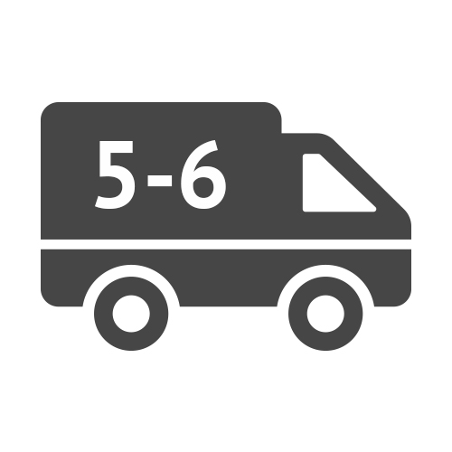 Standaard levertermijn (6-7 werkdagen)